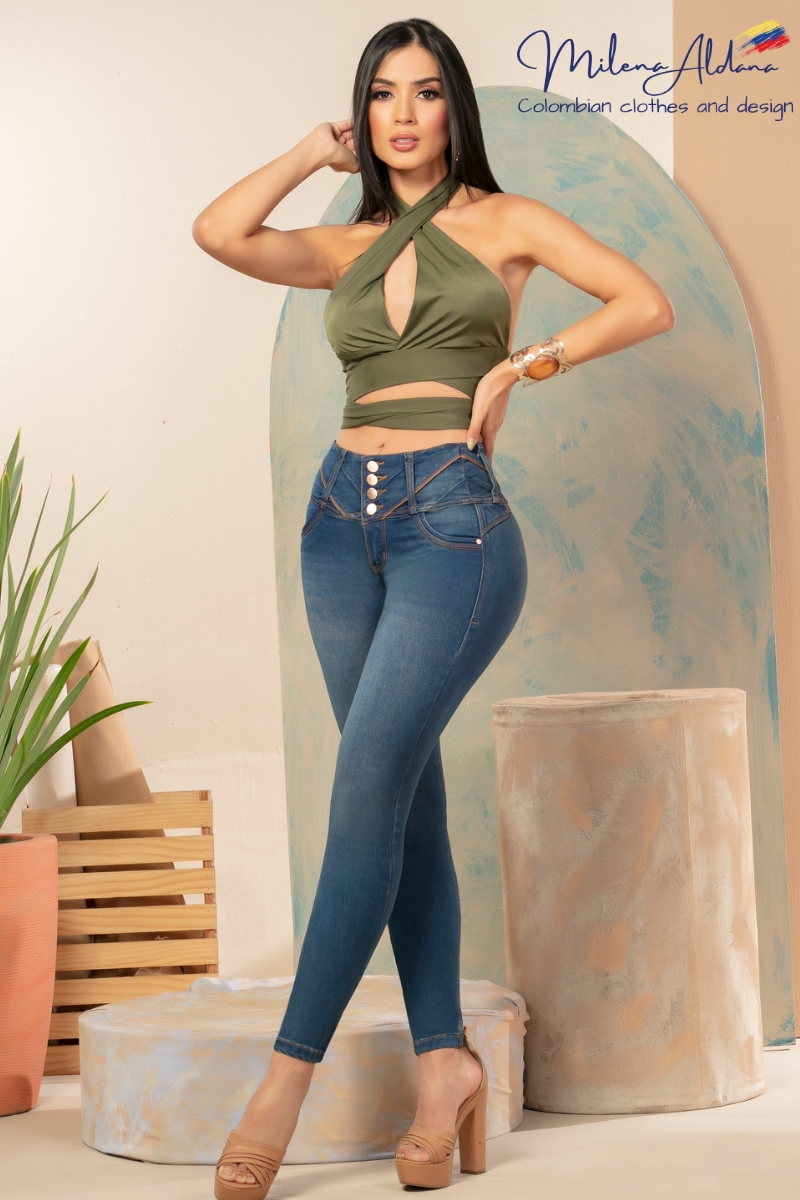 Jeans colombianos Darlin - Milena Aldana